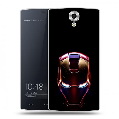 Дизайнерский силиконовый чехол для Homtom HT7 IronMan Железный человек