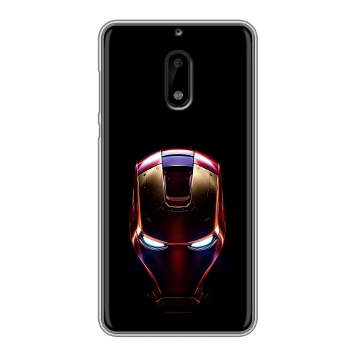 Дизайнерский пластиковый чехол для Nokia 6 IronMan Железный человек