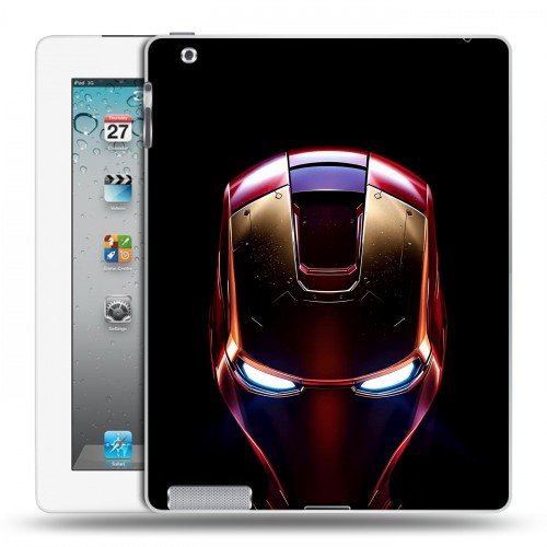 Дизайнерский пластиковый чехол для Ipad 2/3/4 IronMan Железный человек