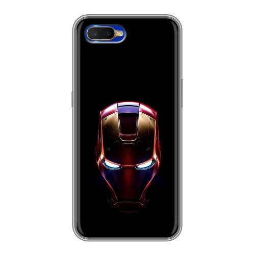 Дизайнерский силиконовый чехол для OPPO RX17 Neo IronMan Железный человек