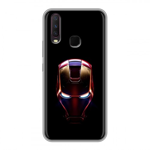 Дизайнерский силиконовый чехол для Vivo Y17 IronMan Железный человек