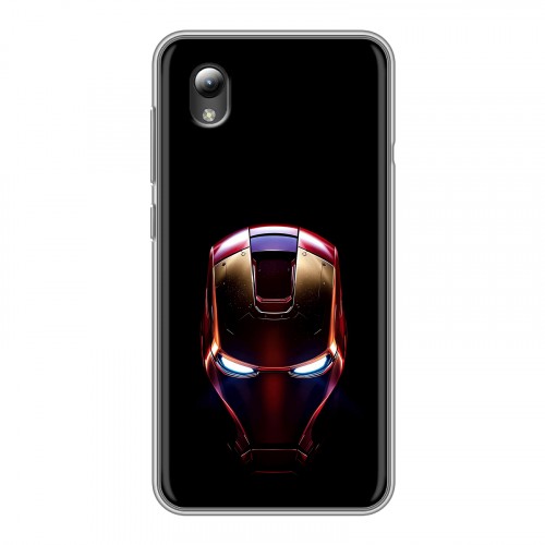 Дизайнерский силиконовый чехол для ZTE Blade A3 (2019) IronMan Железный человек