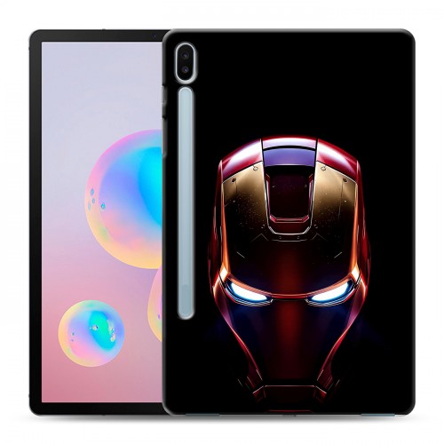 Дизайнерский силиконовый чехол для Samsung Galaxy Tab S6 IronMan Железный человек