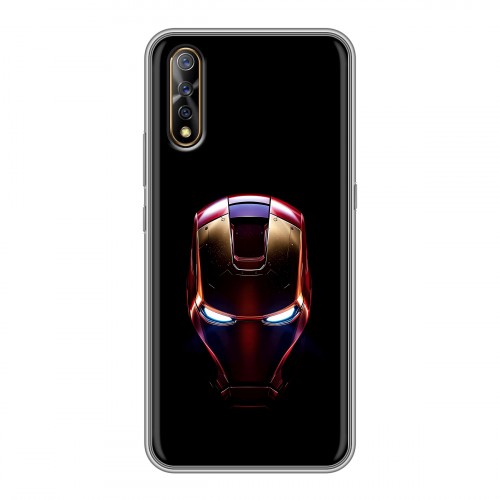 Дизайнерский силиконовый с усиленными углами чехол для Vivo V17 Neo IronMan Железный человек