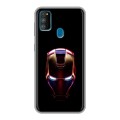 Дизайнерский силиконовый чехол для Samsung Galaxy M30s IronMan Железный человек