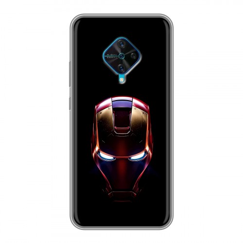 Дизайнерский силиконовый чехол для Vivo V17 IronMan Железный человек