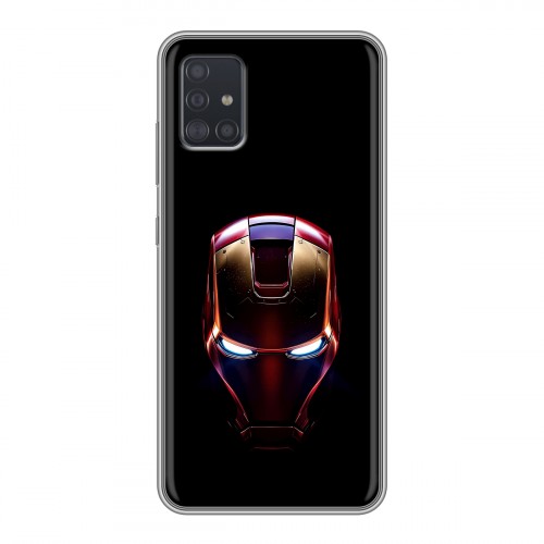Дизайнерский силиконовый чехол для Samsung Galaxy A51 IronMan Железный человек