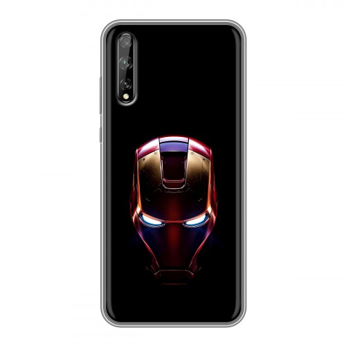 Дизайнерский силиконовый чехол для Huawei Y8p IronMan Железный человек