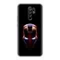 Дизайнерский силиконовый чехол для Xiaomi RedMi 9 IronMan Железный человек