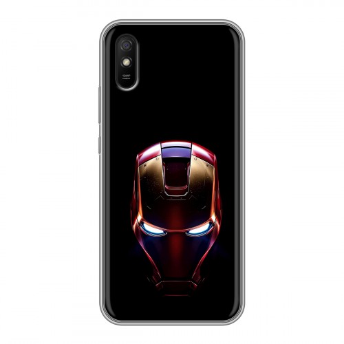 Дизайнерский силиконовый чехол для Xiaomi RedMi 9A IronMan Железный человек