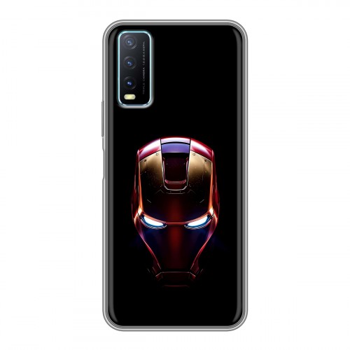 Дизайнерский силиконовый чехол для Vivo Y20 IronMan Железный человек