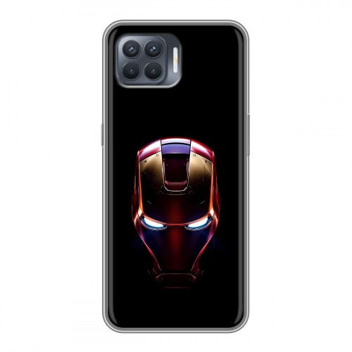 Дизайнерский силиконовый чехол для OPPO Reno4 Lite IronMan Железный человек