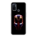 Дизайнерский силиконовый с усиленными углами чехол для OPPO A53 IronMan Железный человек