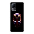 Дизайнерский силиконовый чехол для Vivo V21e IronMan Железный человек