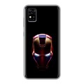 Дизайнерский силиконовый чехол для ZTE Blade A31 IronMan Железный человек