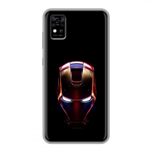 Дизайнерский силиконовый чехол для ZTE Blade A31 IronMan Железный человек