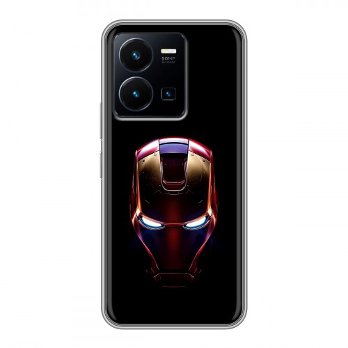 Дизайнерский силиконовый чехол для Vivo Y35 IronMan Железный человек