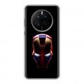 Дизайнерский силиконовый с усиленными углами чехол для Huawei Mate 50 IronMan Железный человек