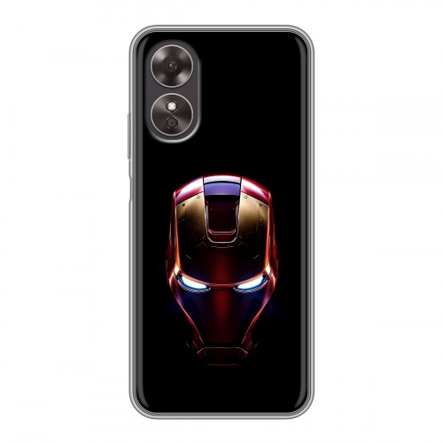 Дизайнерский силиконовый чехол для OPPO A17 IronMan Железный человек