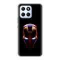 Дизайнерский силиконовый с усиленными углами чехол для Huawei Honor X6 IronMan Железный человек