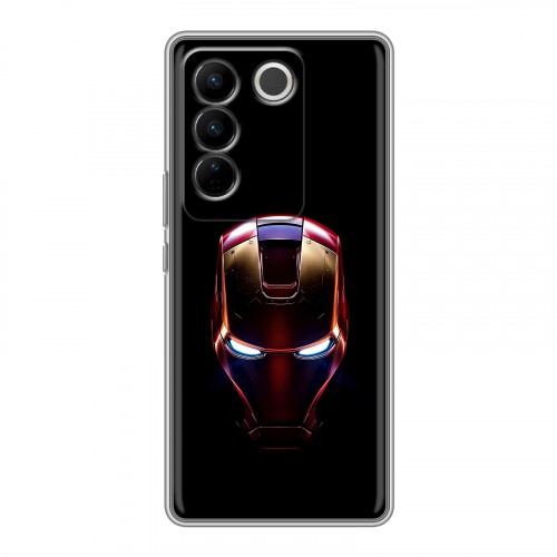 Дизайнерский силиконовый чехол для Vivo V27 IronMan Железный человек