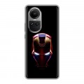 Дизайнерский силиконовый чехол для OPPO Reno10 IronMan Железный человек