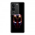 Дизайнерский силиконовый с усиленными углами чехол для Vivo V29 IronMan Железный человек