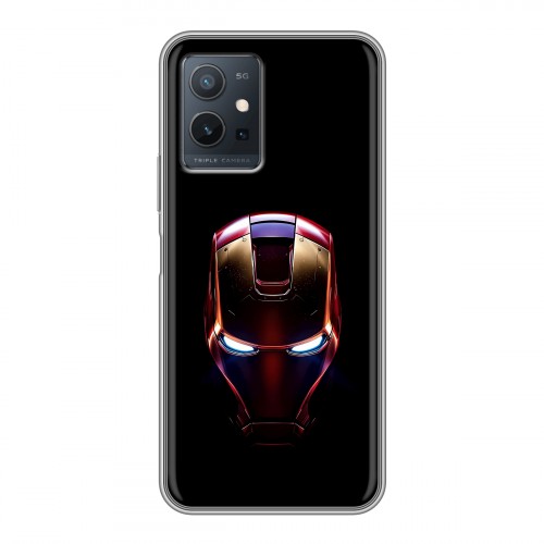 Дизайнерский силиконовый чехол для Vivo Y55 5G IronMan Железный человек