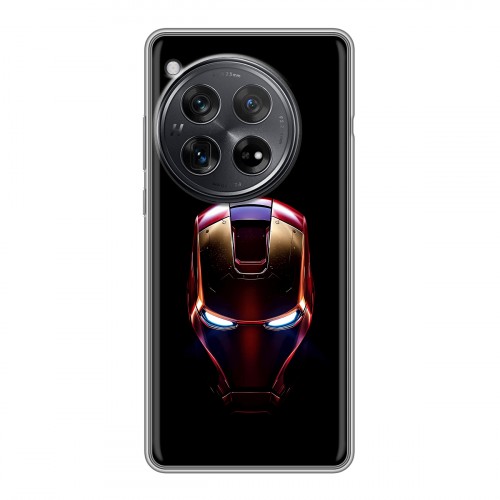 Дизайнерский силиконовый чехол для OnePlus 12 IronMan Железный человек