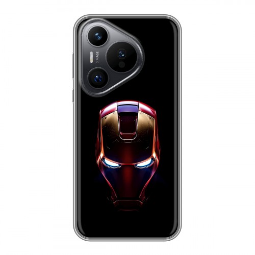 Дизайнерский силиконовый чехол для Huawei Pura 70 IronMan Железный человек