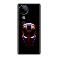 Дизайнерский силиконовый чехол для Vivo V40 5G IronMan Железный человек