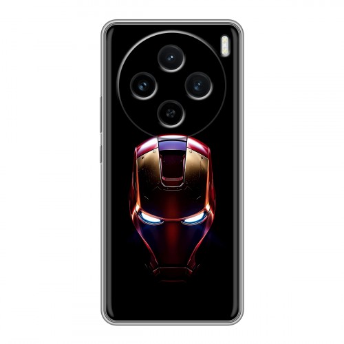 Дизайнерский силиконовый чехол для Vivo X100 IronMan Железный человек