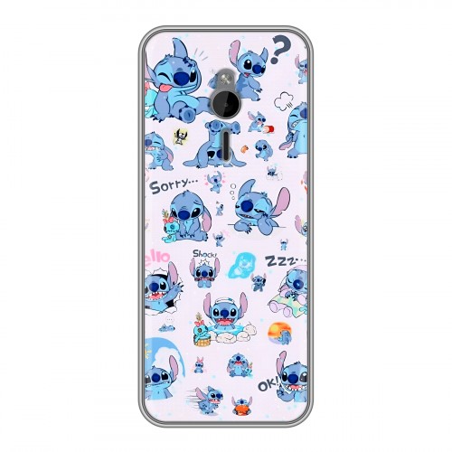 Дизайнерский силиконовый чехол для Nokia 230 Лило и Стич