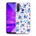 Дизайнерский силиконовый чехол для Realme 5 Лило и Стич
