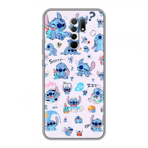 Дизайнерский силиконовый чехол для Xiaomi RedMi 9 Лило и Стич