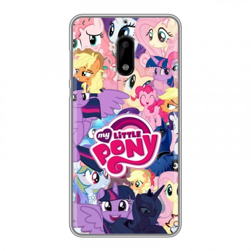 Дизайнерский пластиковый чехол для Nokia 6 My little pony Дружба чудо