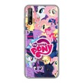 Дизайнерский силиконовый чехол для Huawei Y8p My little pony Дружба чудо