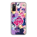 Дизайнерский силиконовый чехол для Tecno Camon 15 My little pony Дружба чудо