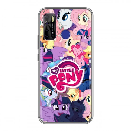 Дизайнерский силиконовый чехол для Tecno Camon 15 My little pony Дружба чудо
