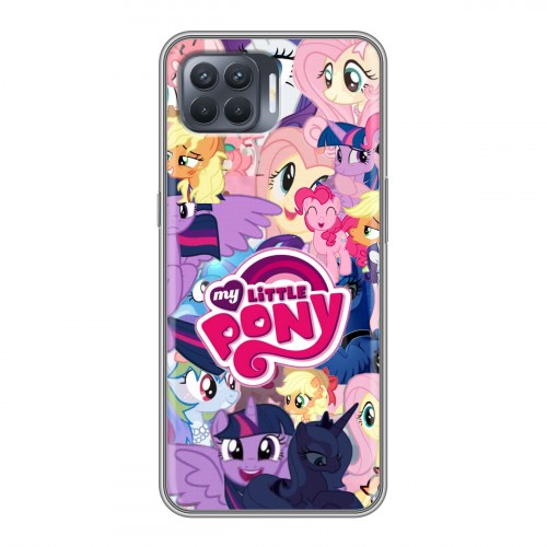 Дизайнерский силиконовый чехол для OPPO Reno4 Lite My little pony Дружба чудо