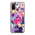 Дизайнерский силиконовый с усиленными углами чехол для OPPO A53 My little pony Дружба чудо
