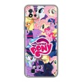 Дизайнерский силиконовый с усиленными углами чехол для Realme C20 My little pony Дружба чудо