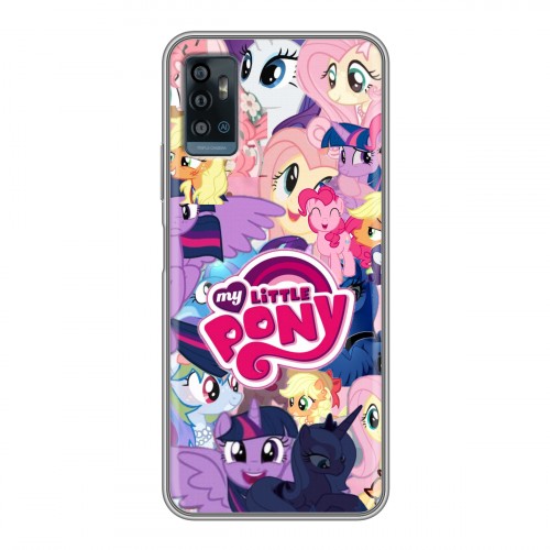Дизайнерский силиконовый чехол для ZTE Blade A71 My little pony Дружба чудо