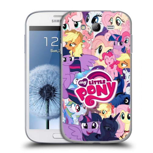 Дизайнерский пластиковый чехол для Samsung Galaxy Grand My little pony Дружба чудо