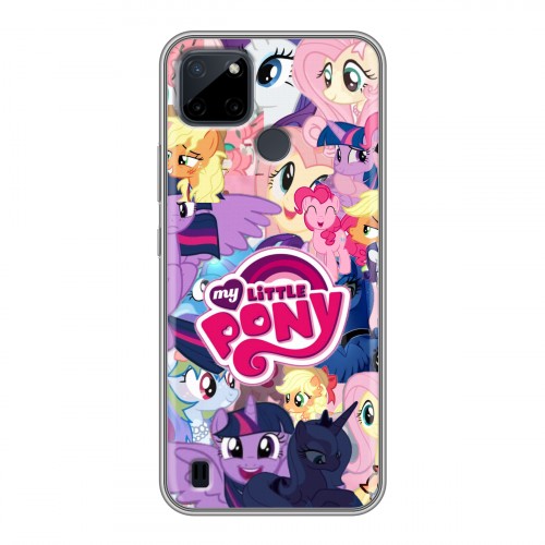 Дизайнерский силиконовый чехол для Realme C21Y My little pony Дружба чудо