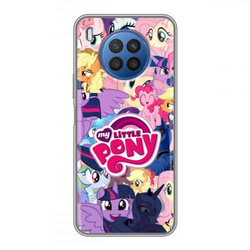 Дизайнерский силиконовый чехол для Huawei Nova 8i My little pony Дружба чудо