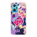 Дизайнерский силиконовый чехол для Realme GT Neo 2 My little pony Дружба чудо