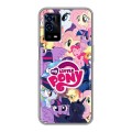 Дизайнерский силиконовый с усиленными углами чехол для OPPO A55 My little pony Дружба чудо