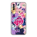 Дизайнерский силиконовый чехол для Tecno Spark 8P My little pony Дружба чудо