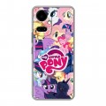 Дизайнерский силиконовый чехол для Tecno Camon 19 My little pony Дружба чудо